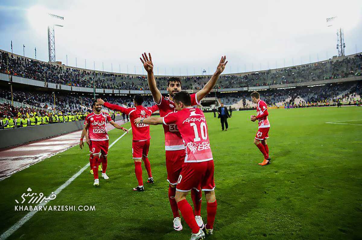 دربی استقلال و پرسپولیس سال ۹۵