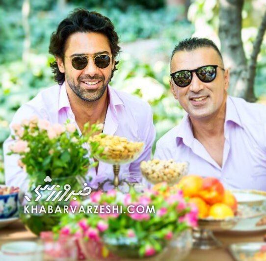 عکس| رابطه دوستانه مربی فقید پرسپولیسی با ستاره محبوب استقلال