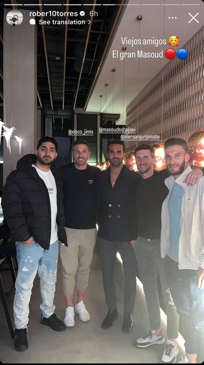 عکس| دورهمی ستارههای لالیگا در تهران