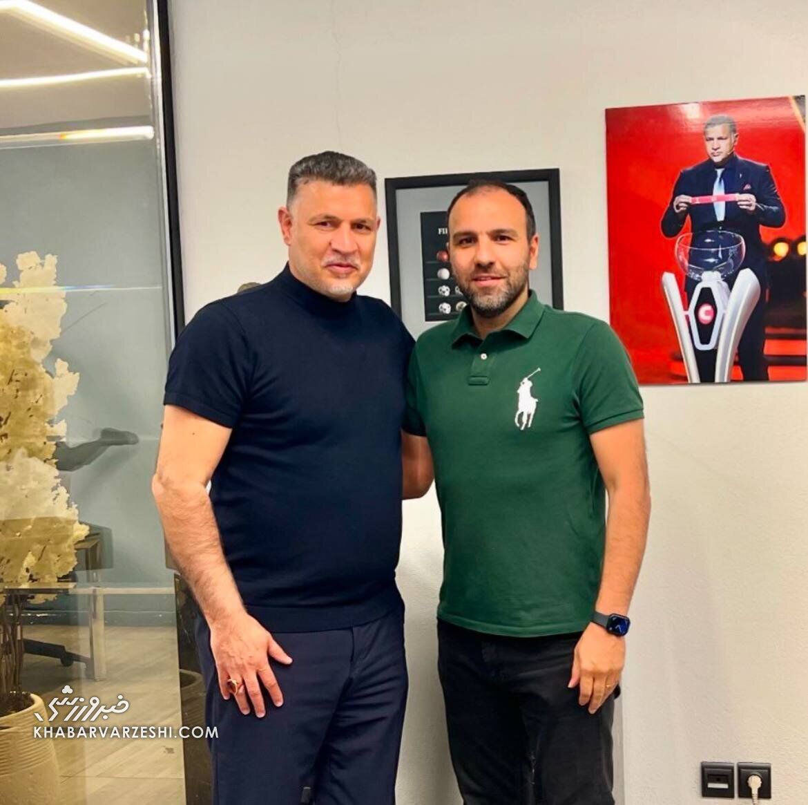 عکس| میزبانی علی دایی از قاتل استقلال