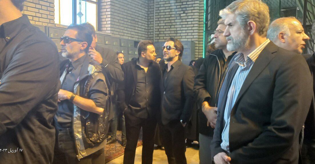 برگزاری مراسم تشییع مربی بدنساز پرسپولیس با حضور امین حیایی و استقلالیها +تصاویر