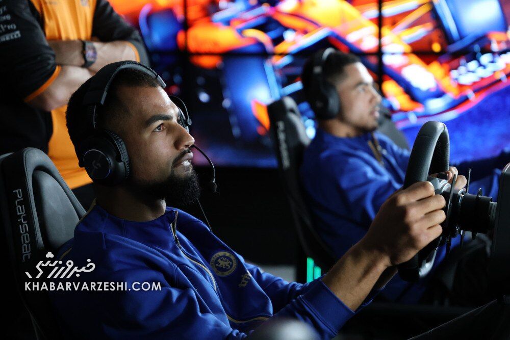 ستارههای چلسی در پیست فرمول یک/ مکلارن آبیها را به وجد آورد +تصاویر