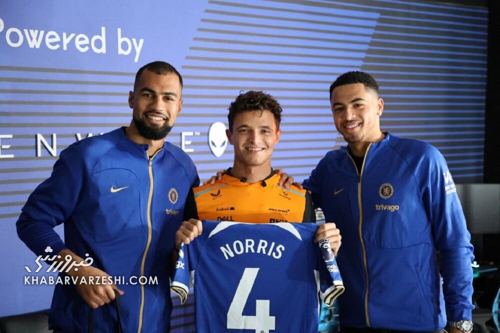 ستارههای چلسی در پیست فرمول یک/ مکلارن آبیها را به وجد آورد +تصاویر