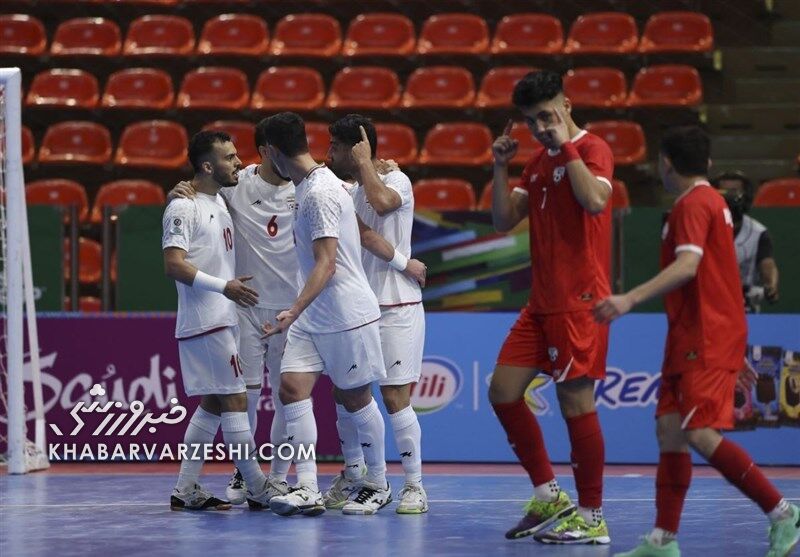 استارت تیم ملی فوتسال ایران در آسیا با پیروزی مقابل افغانستان