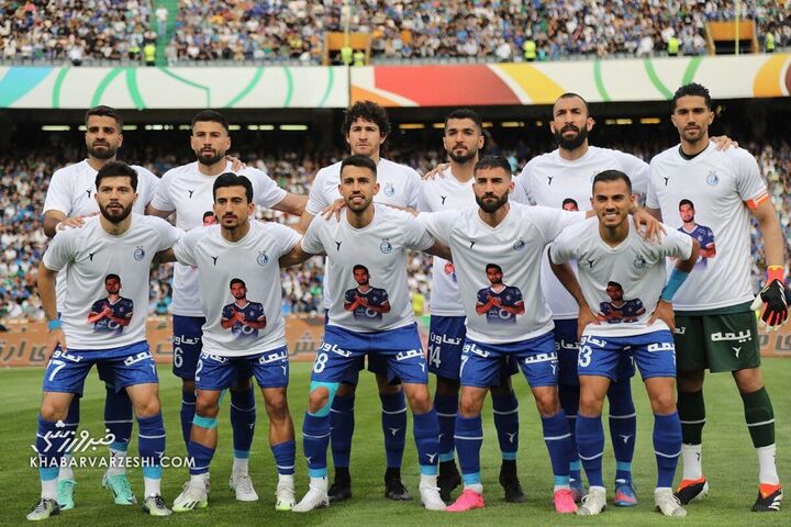 عکس تیمی استقلال؛ استقلال - شمسآذر