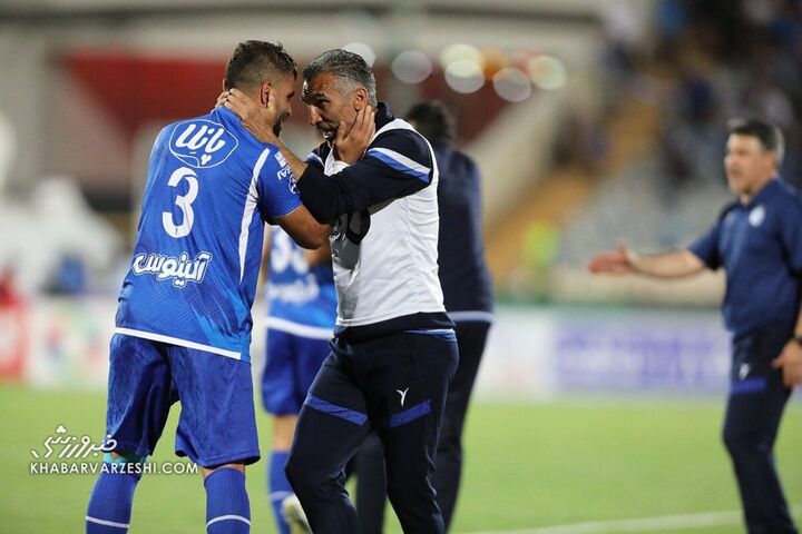 شادی گل محمدحسین مرادمند و مهدی هاشمینسب؛ استقلال - شمسآذر