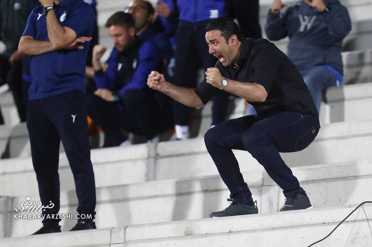 تصاویر| فریم به فریم با خوشحالترین مرد استقلال