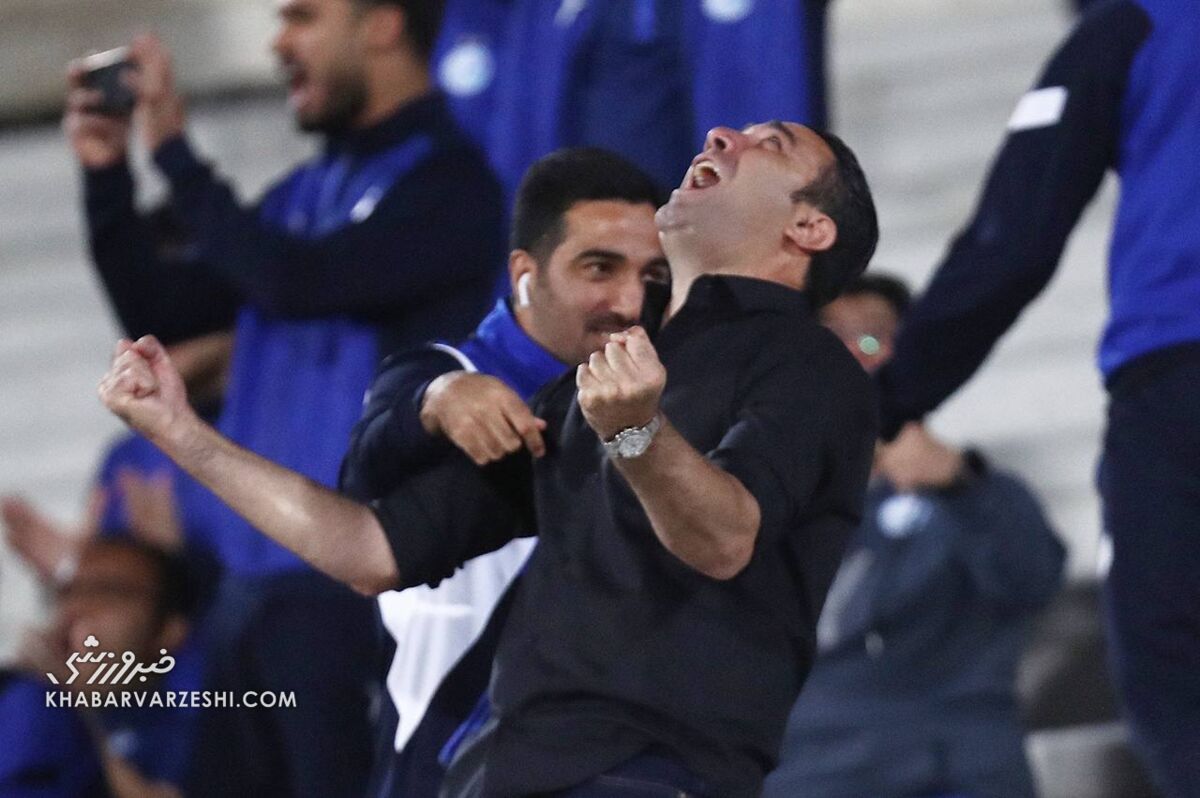 تصاویر| فریم به فریم با خوشحالترین مرد استقلال