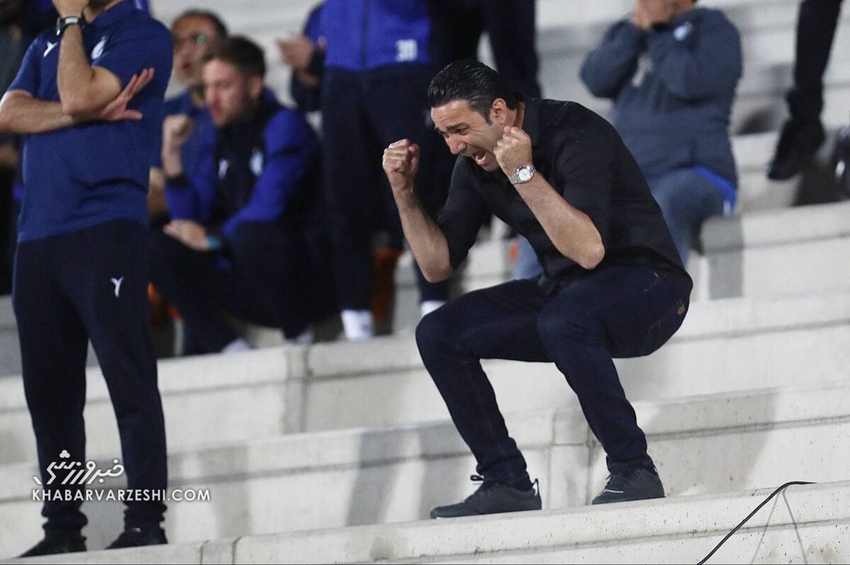 تصاویر| فریم به فریم با خوشحالترین مرد استقلال