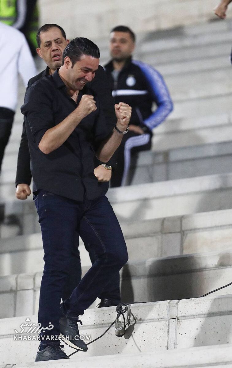 تصاویر| فریم به فریم با خوشحالترین مرد استقلال