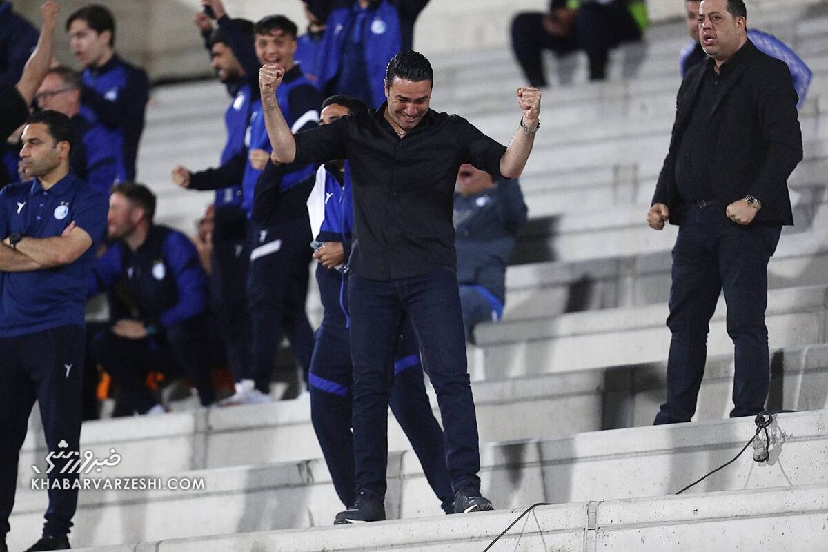 تصاویر| فریم به فریم با خوشحالترین مرد استقلال