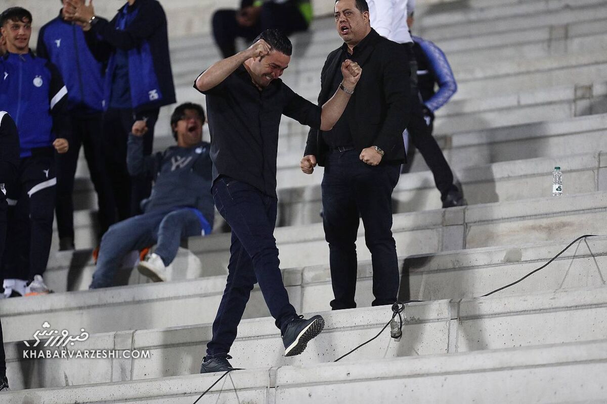 تصاویر| فریم به فریم با خوشحالترین مرد استقلال