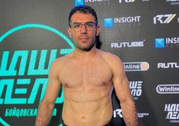 ویدیو| عذرخواهی علی هیبتی بعد از تعرض به مجری مبارزه MMA