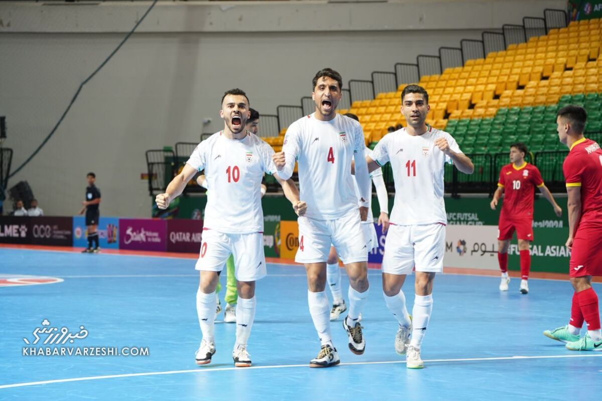 - تیم ملی فوتسال ایران با ۶ گل به جام جهانی صعود کرد