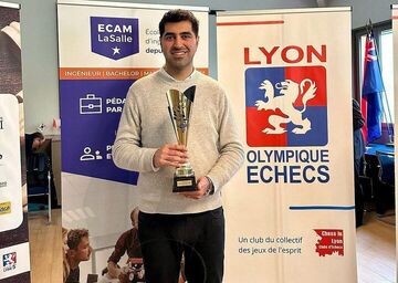 استاد بزرگ ایران در فرانسه قهرمان شد