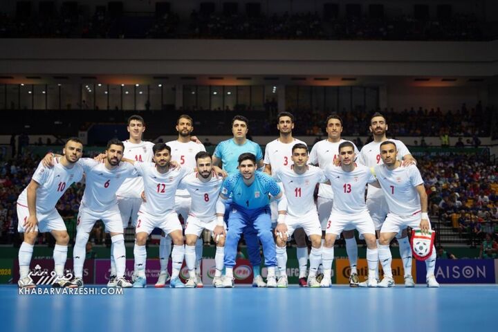 عکس تیمی تیم ملی فوتسال ایران؛ فوتسال ایران - تایلند (فینال جام ملت‌های آسیا 2024)