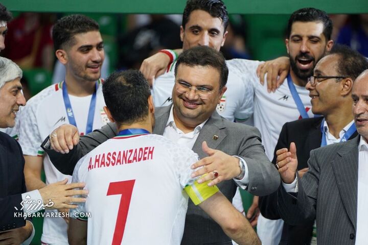 جشن قهرمانی تیم ملی فوتسال ایران در جام ملت‌های آسیا 2024