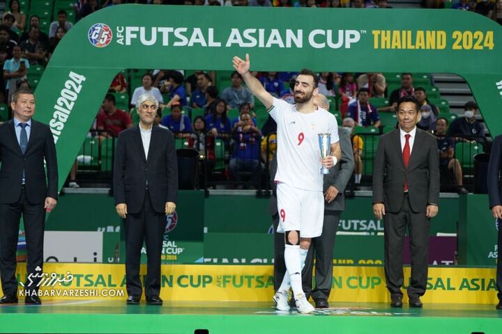 جشن قهرمانی تیم ملی فوتسال ایران در جام ملتهای آسیا 2024