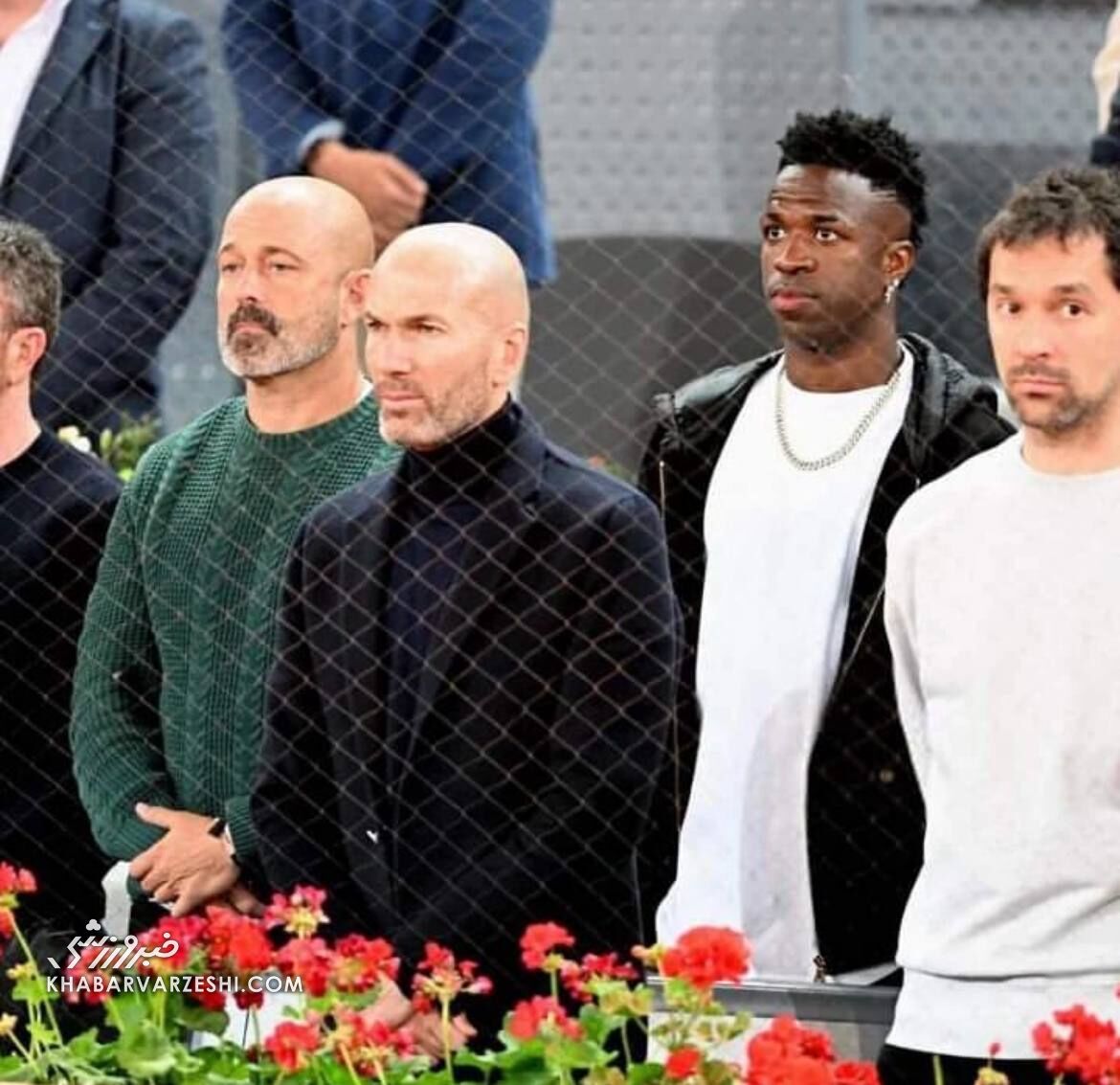 عکس| زیدان و ستاره رئال مهمان ویژه نمایش ماتادور بزرگ