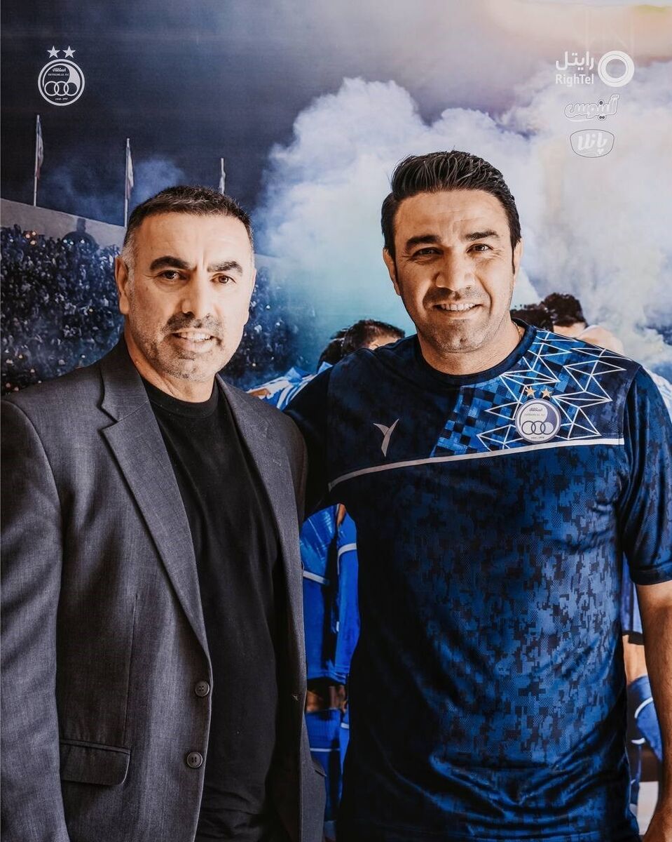 عکس| محمود فکری به استقلال برگشت