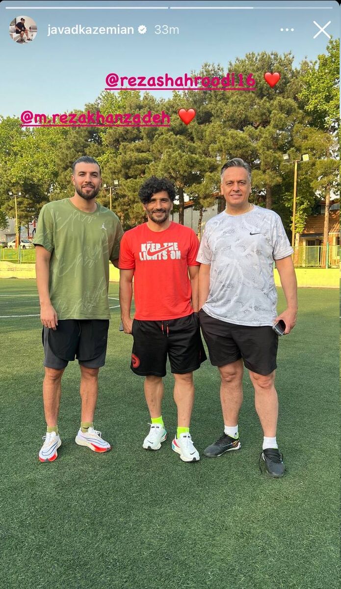 عکس| دورهمی پرسپولیسیهای سابق با رضا مالدینی!