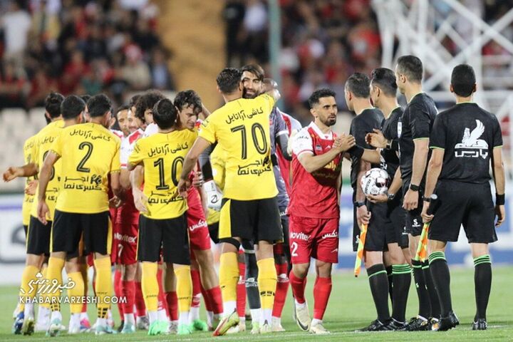 علیرضا بیرانوند و شهریار مغانلو؛ پرسپولیس - سپاهان