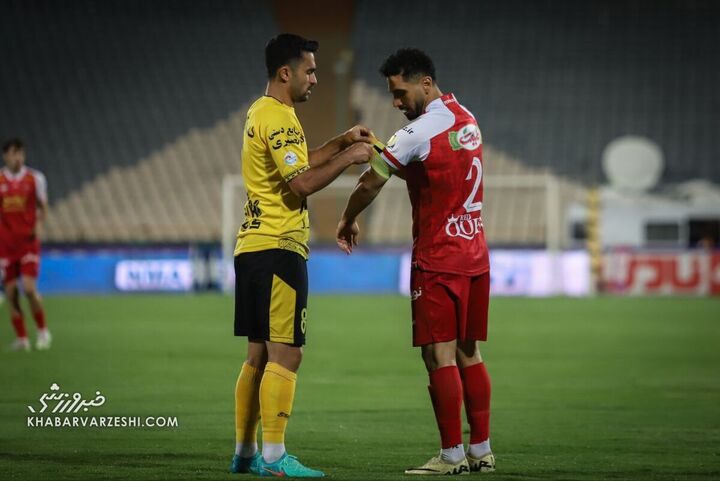 محمد کریمی و امید عالیشاه؛ پرسپولیس - سپاهان