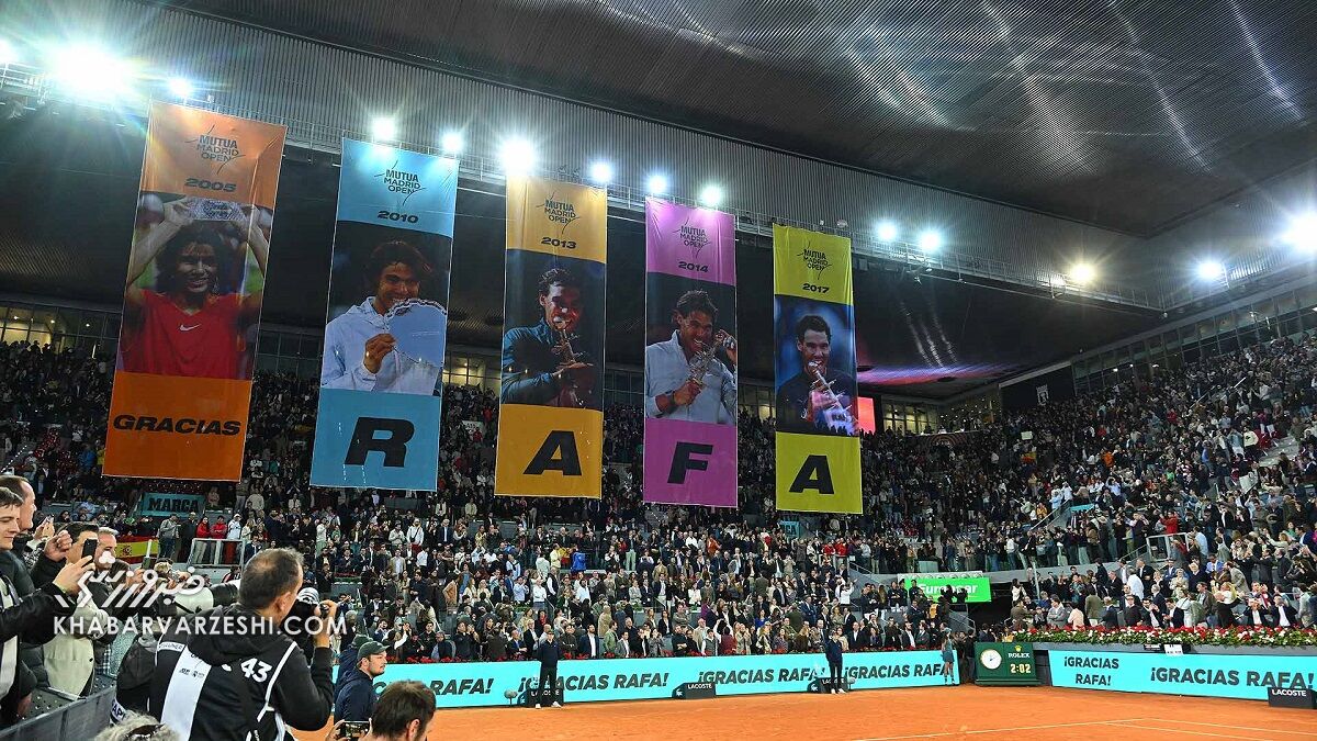 خداحافظی احساسی رافا نادال با هواداران مادریدی؛ هدیه شما از هر گرنداسلمی مهمتر بود/ مدتی است که زندگی و بدنم به من سیگنال میفرستند...