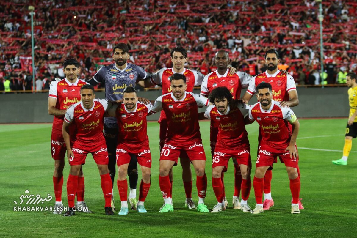 عکس تیمی پرسپولیس