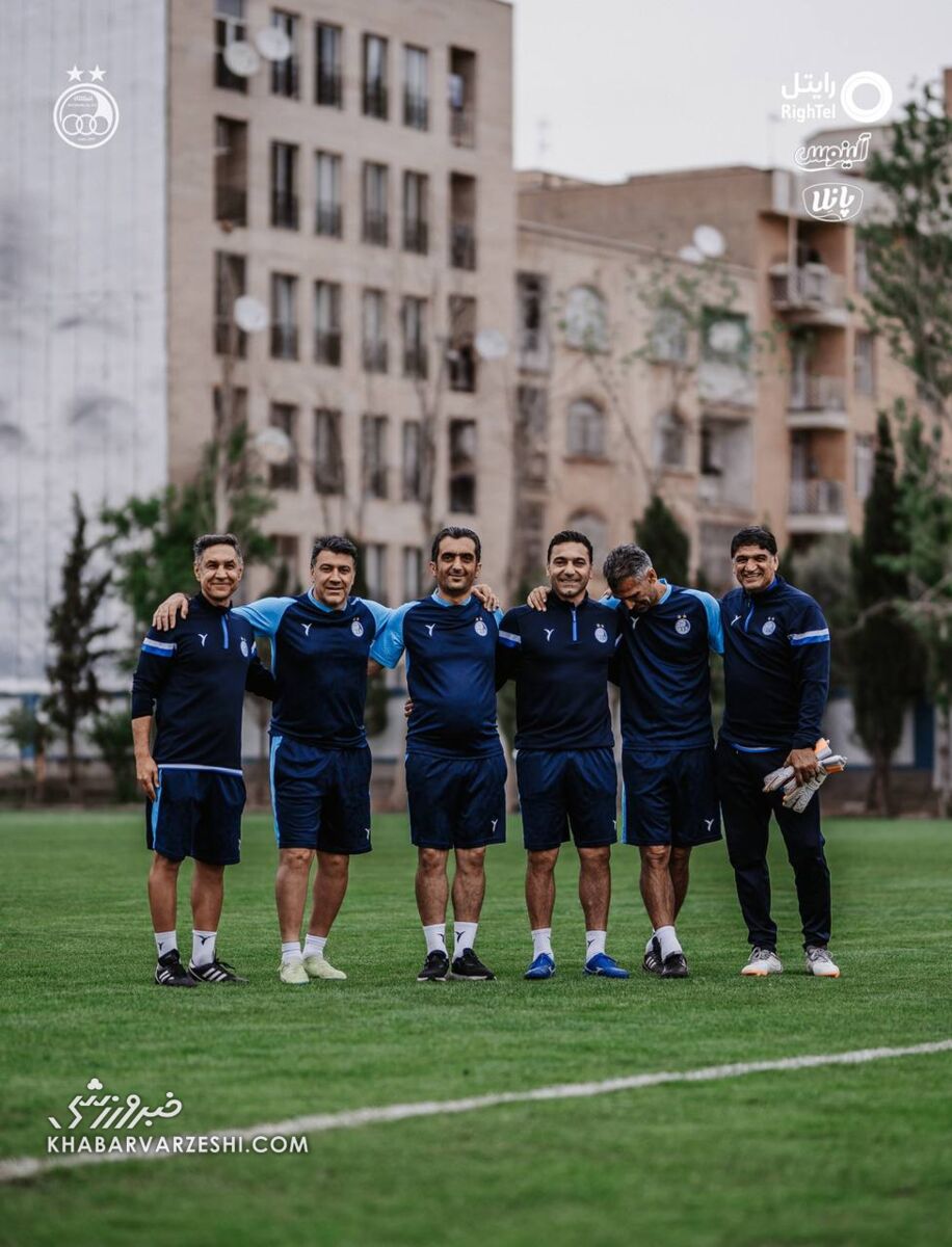 عکس| خوشحالی معنادار دستیاران نکونام یک روز پس از اخراج خطیر