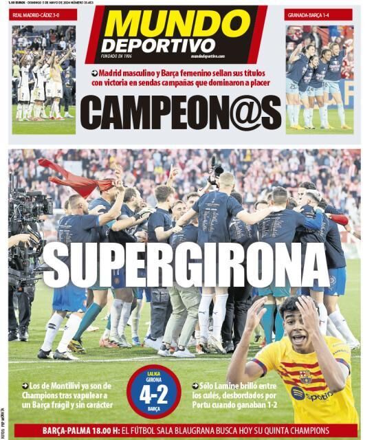 روزنامه موندو| سوپرخیرونا روزنامه موندو| سوپرخیرونا