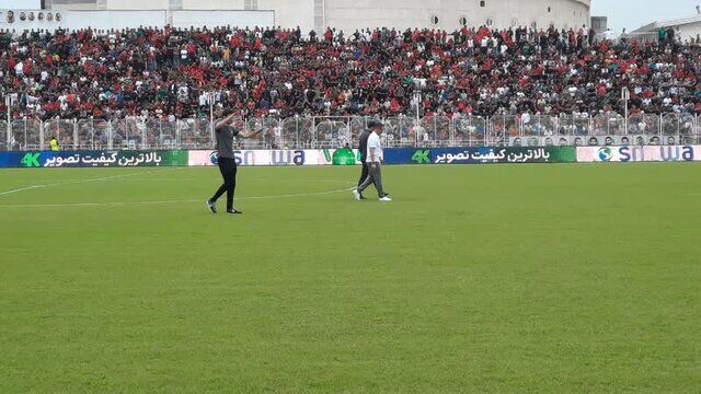 تصویر |  2 ستاره پرسپولیس زمین نخوردند