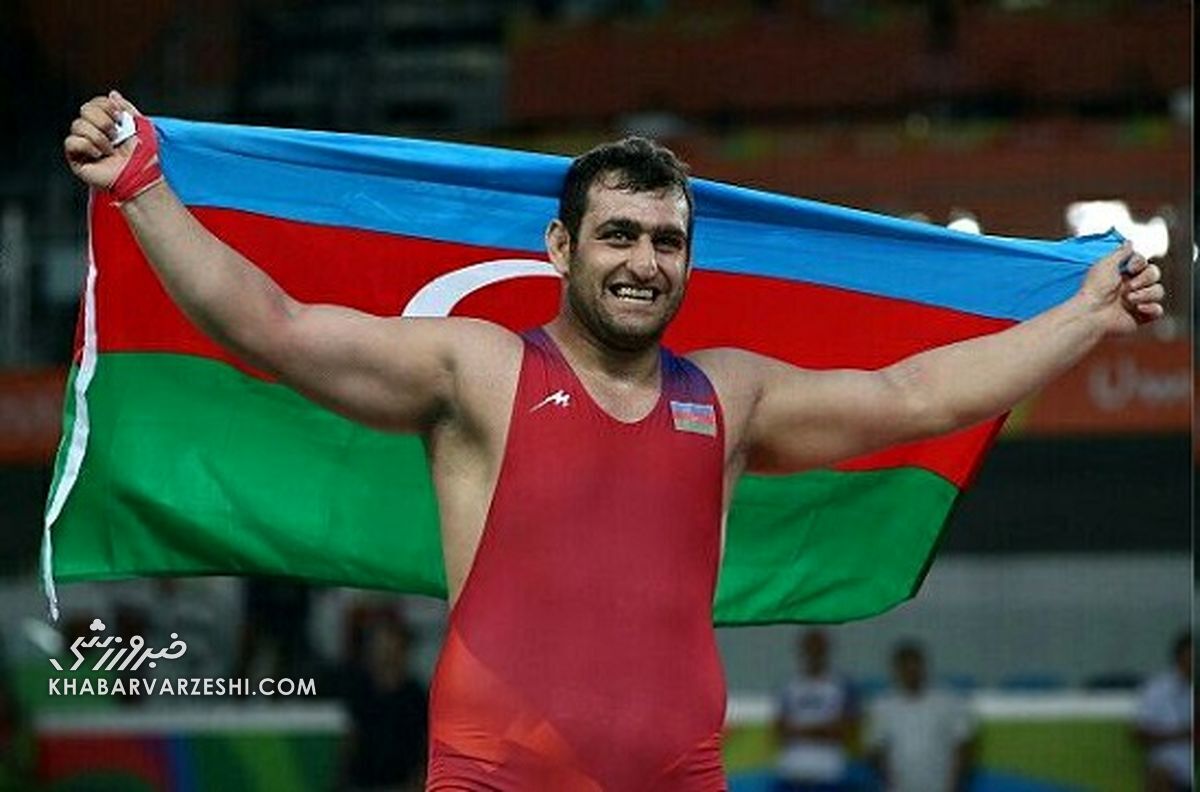 - کشتی‌گیر ایرانی برای آذربایجان سهمیه المپیک گرفت