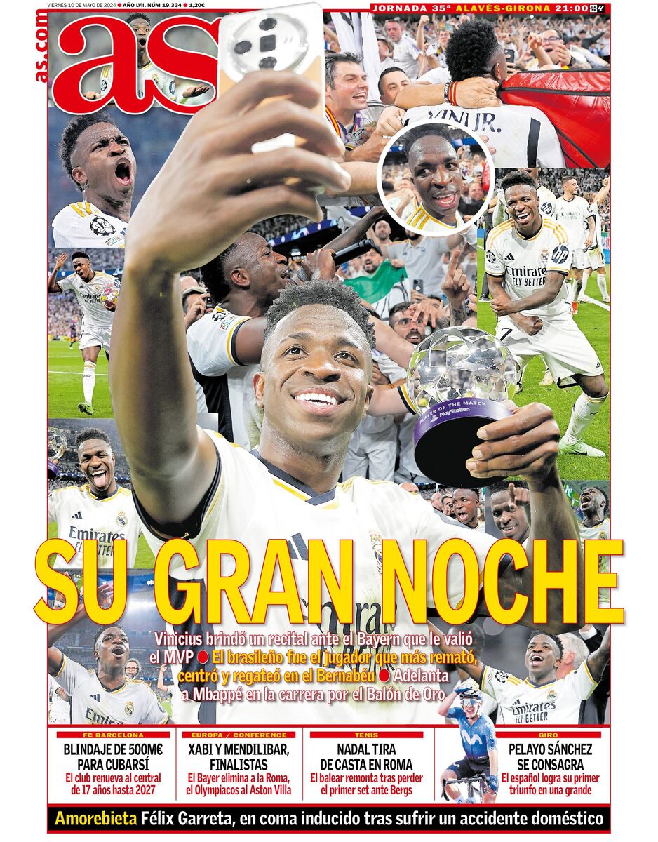 روزنامه آ اس| شب بزرگ تو! روزنامه آ اس| شب بزرگ تو!