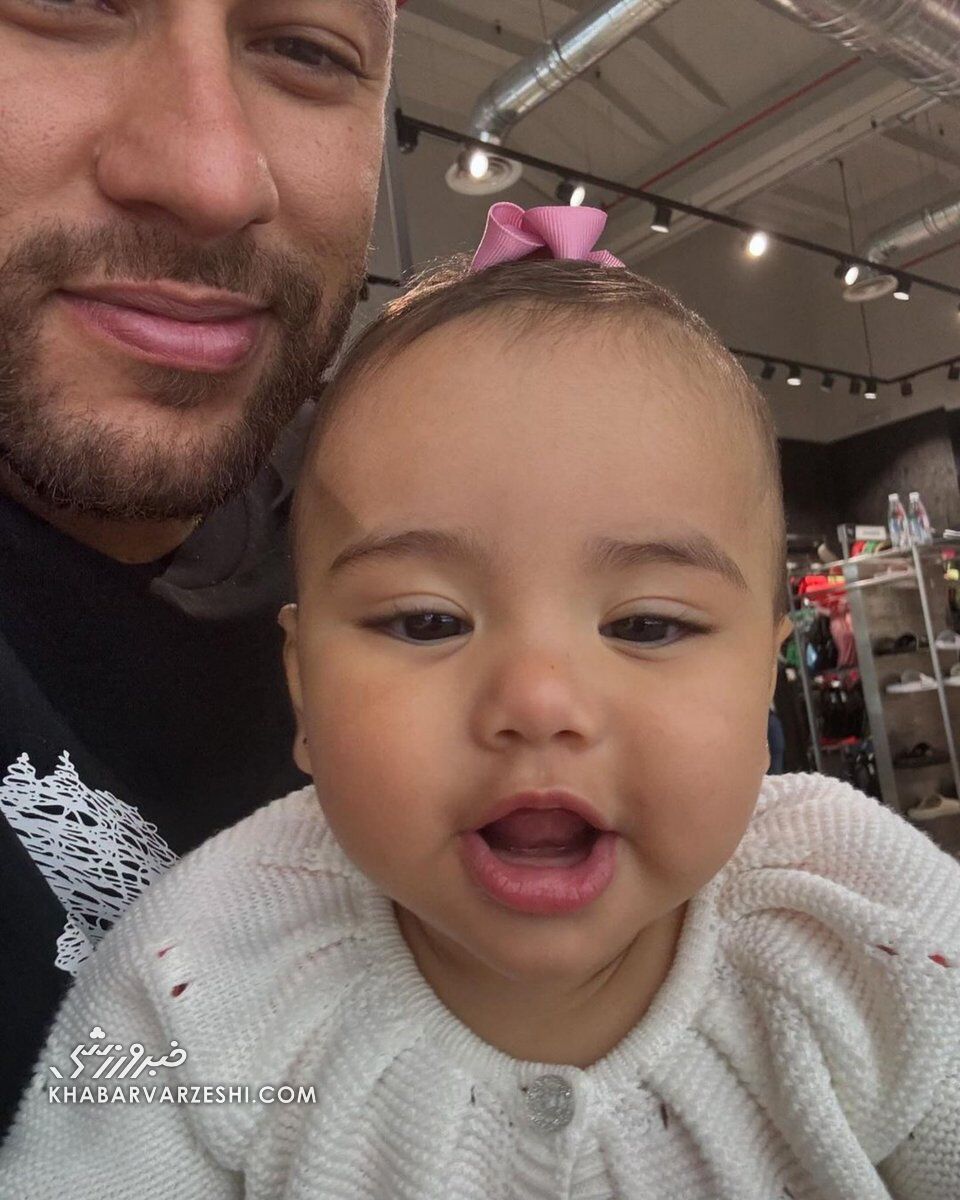 عکس| جدیدترین تصاویر از فرزند خردسال نیمار/ ستاره برزیلی دور از میادین چه میکند؟