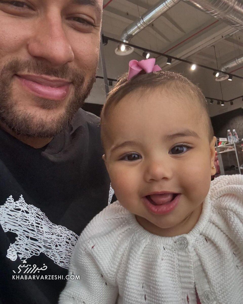 عکس| جدیدترین تصاویر از فرزند خردسال نیمار/ ستاره برزیلی دور از میادین چه میکند؟