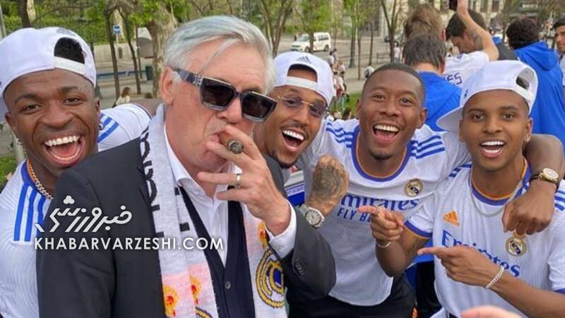 آنچلوتی پاسخ مثبت داد؛ دوباره چنین عکسی خواهم گرفت آنچلوتی پاسخ مثبت داد؛ دوباره چنین عکسی خواهم گرفت