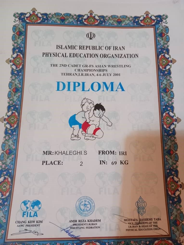 صالح خالقی قهرمان تورنومنت بین المللی روز جهانی کودک سال ۲۰۰۱