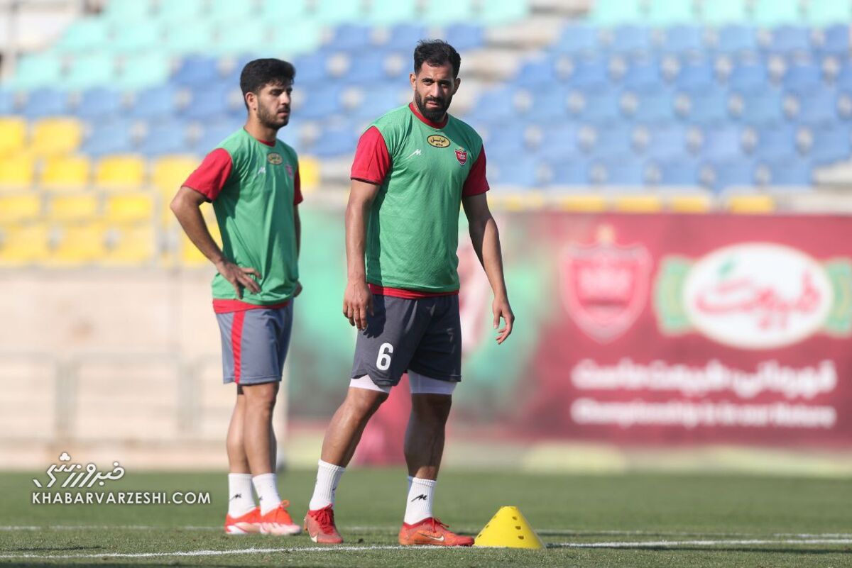 قویترین مرد ایران به پرسپولیسیها پیوست +عکس