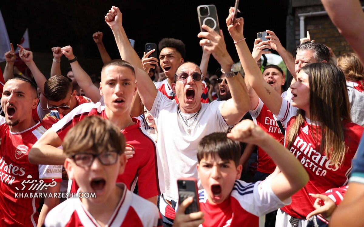 شادی با خبر فیک؛ هواداران آرسنال به قهرمانی امیدوار شدند اما... +عکس