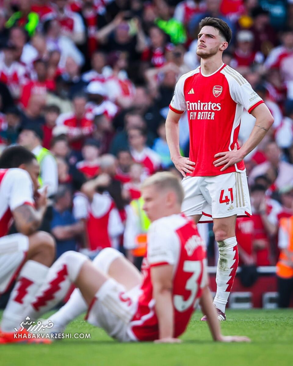 تصاویر تلخ از بازیکنان آرسنال در آخرین بازی لیگ/ پسرهای شایسته که به حقشان نرسیدند +عکس