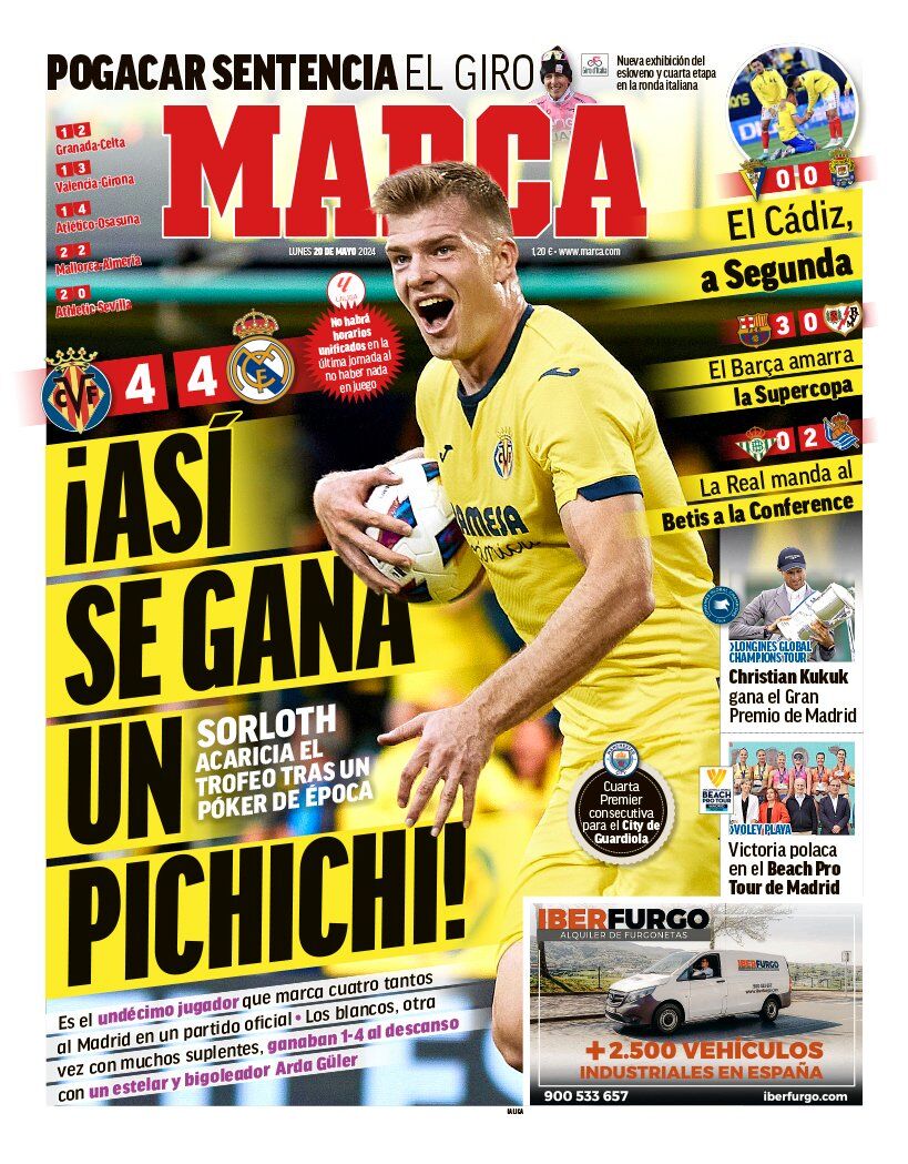 روزنامه مارکا| دو طرف، دو جلد روزنامه مارکا| دو طرف، دو جلد