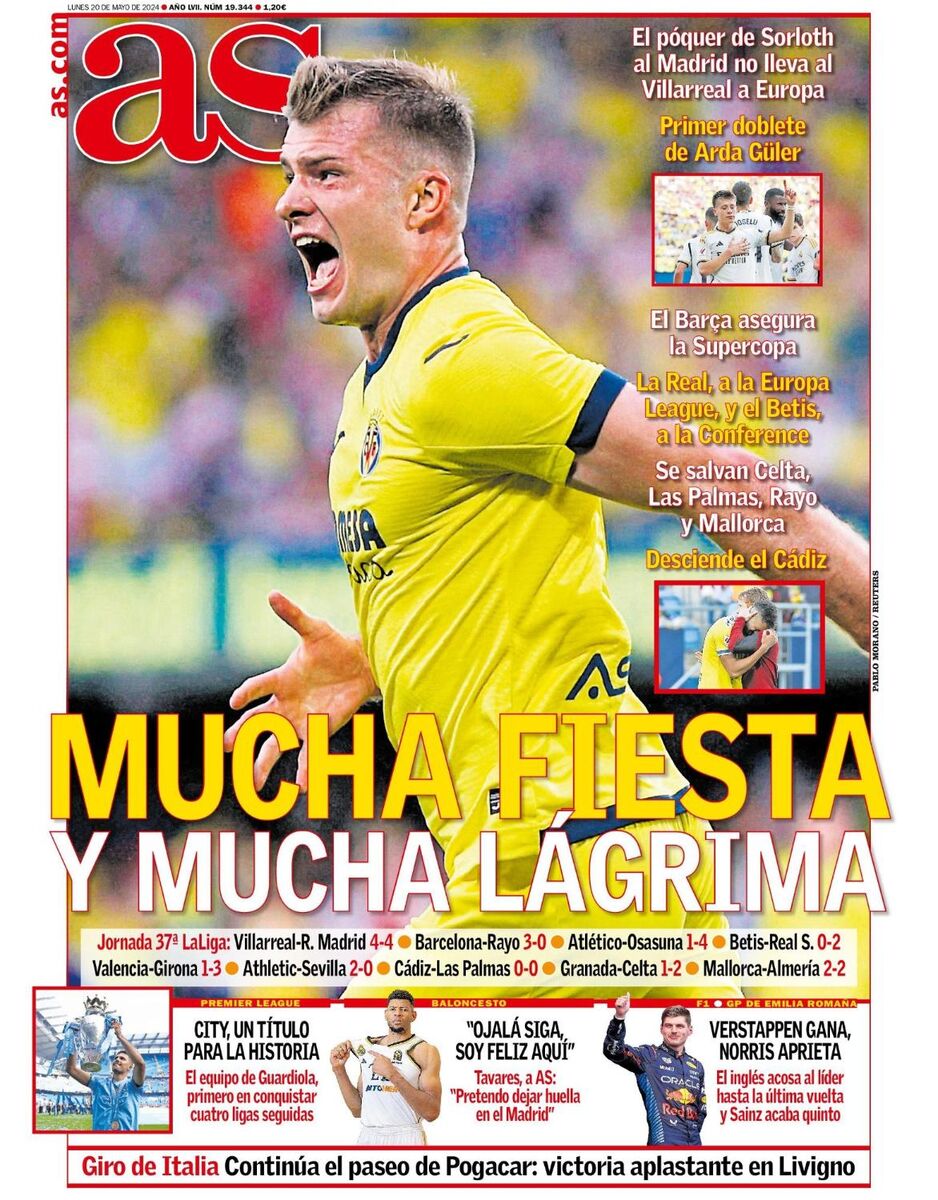 روزنامه آ اس| مهمانی زیاد و اشک زیاد! روزنامه آ اس| مهمانی زیاد و اشک زیاد!