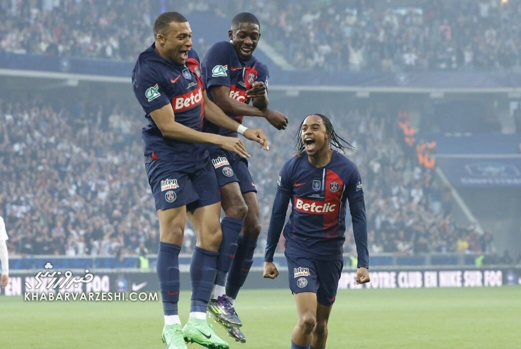 پانزدهمین جام برای پیاسجی/ پایان خوش امباپه با پاریسیها