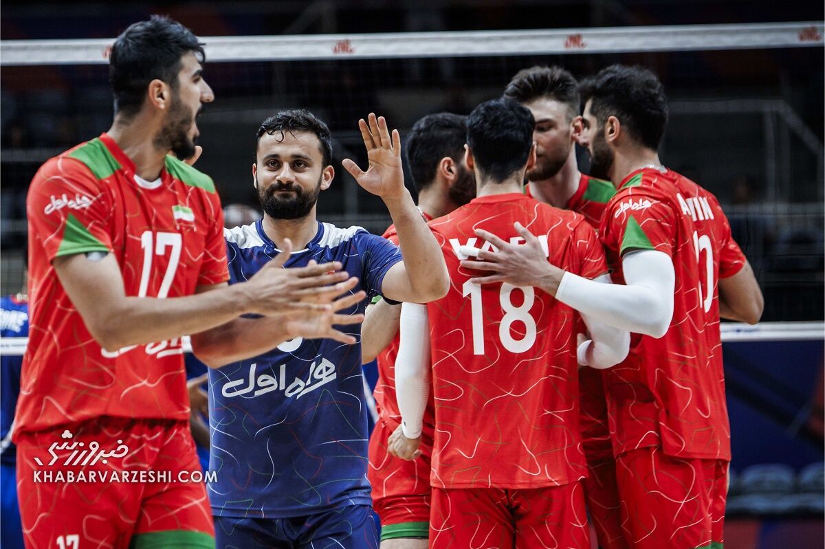 - سقوط دوباره والیبال ایران در رنکینگ جهانی