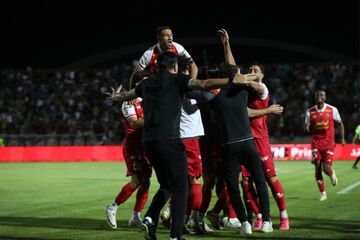 ویدیو| گل سوم پرسپولیس به شمس‌آذر/ تیم اوسمار به جام نزدیک شد