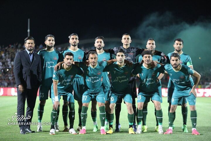 عکس تیمی شمس آذر؛ شمس آذر - پرسپولیس