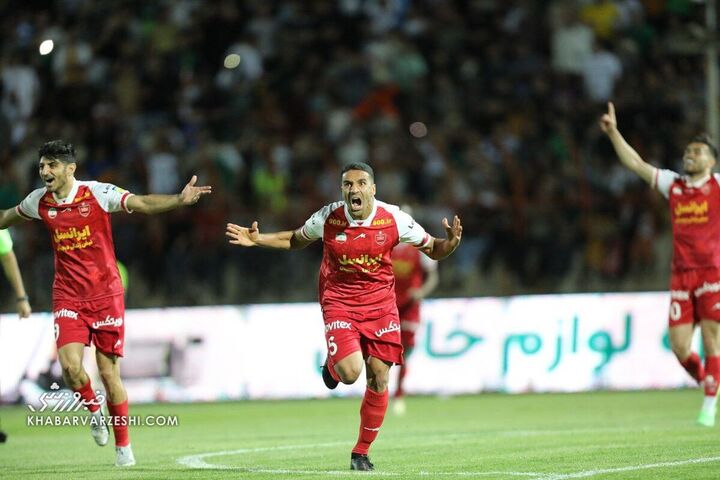 شادی گل مسعود ریگی؛ شمس آذر - پرسپولیس