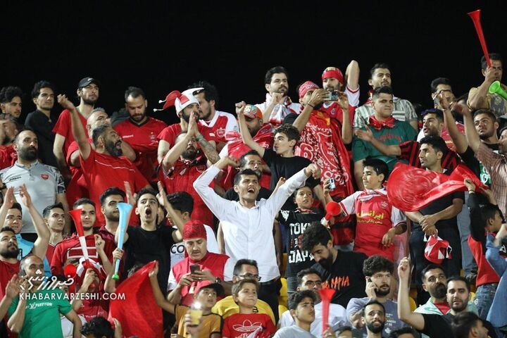 هواداران پرسپولیس؛ شمس آذر - پرسپولیس