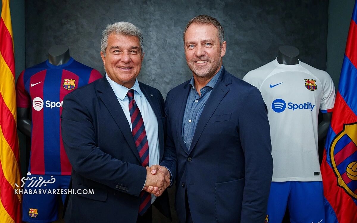 هانسی فلیک رسما سرمربی بارسلونا شد +ویدیو هانسی فلیک رسما سرمربی بارسلونا شد +ویدیو